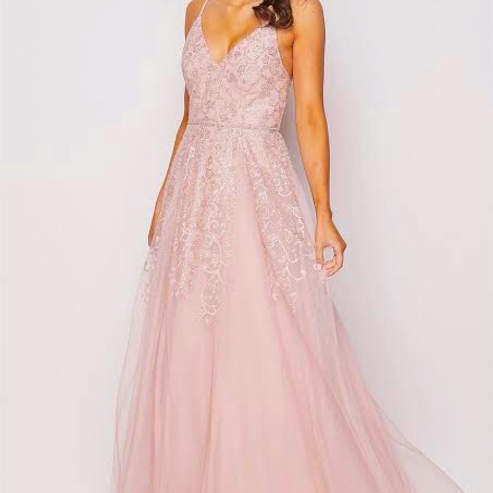 Juniors prom or homecoming formal gown.
